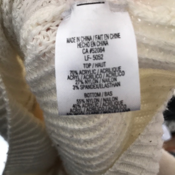 Anthropologie La Fee Verte Cream Sweater - Picture 5 of 5